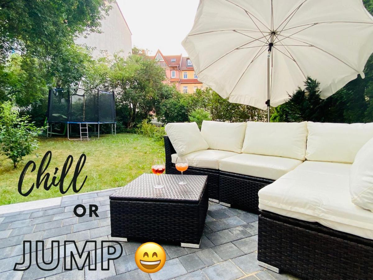 Zentral & Ruhig, Ideal Fuer Home Office Mit Garten Jena Exterior foto