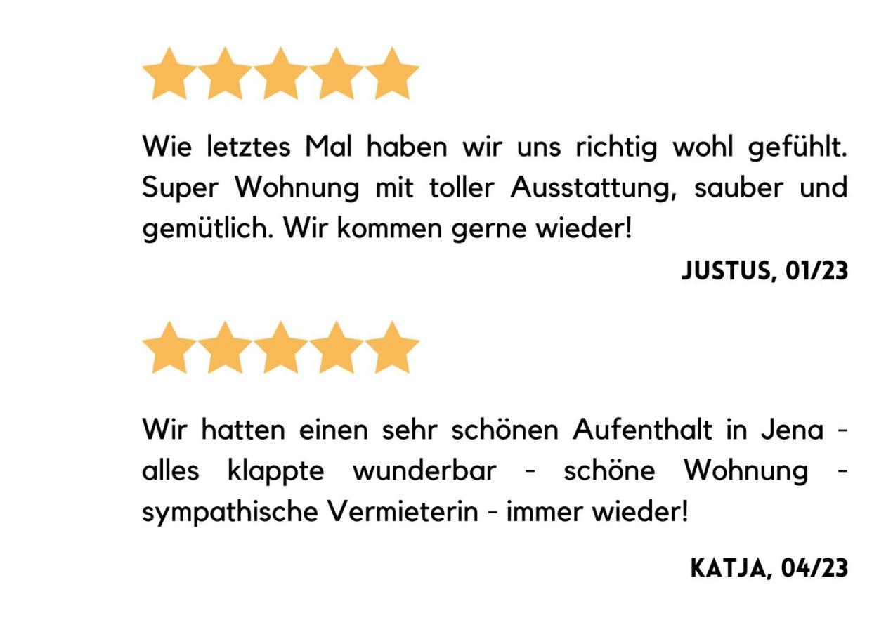 Zentral & Ruhig, Ideal Fuer Home Office Mit Garten Jena Exterior foto